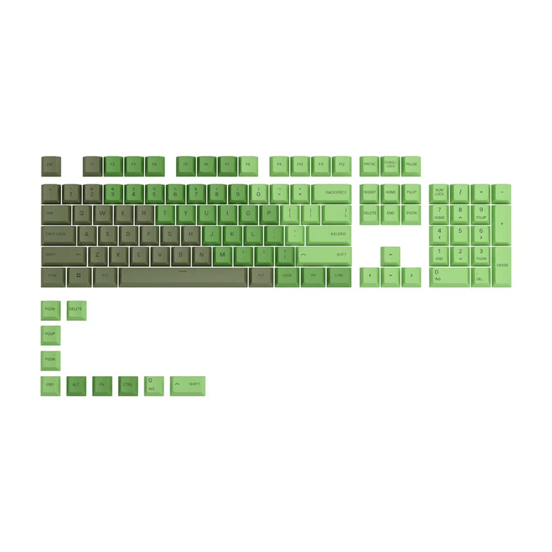 Glorious Keycaps V1 PBT ANSI US - Olive