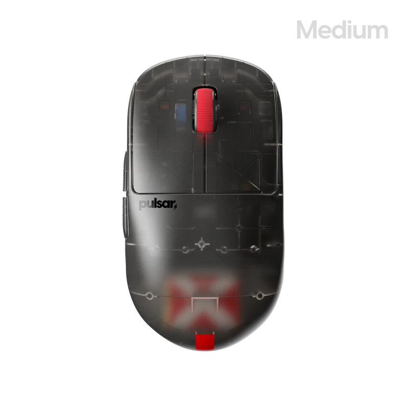 [Clear Black Edition] X2H Medium Gaming Mouse