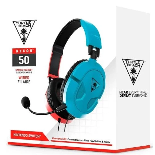 CUFFIA GAMING TURTLE BEACH RECON 50 PS5/PS4 XBOX XS/NINTENDO SWITCH