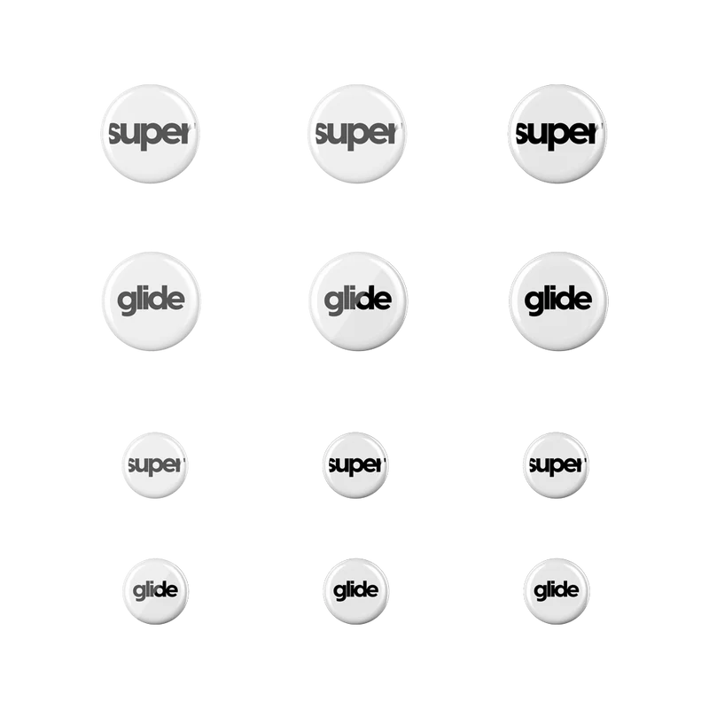 Superglide (Type-S) Universal Dot 6mm + 9mm (12pcs)