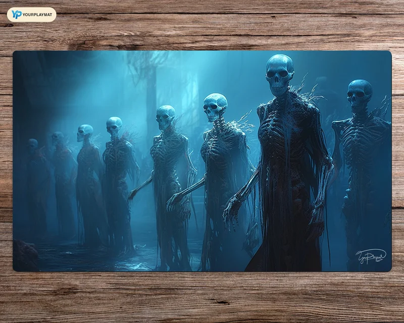 Demonic Shades - MTG Spielmatte - 24 x 14 inches - MTG Geschenke - MTG Zubehör - Magie Tischmatte