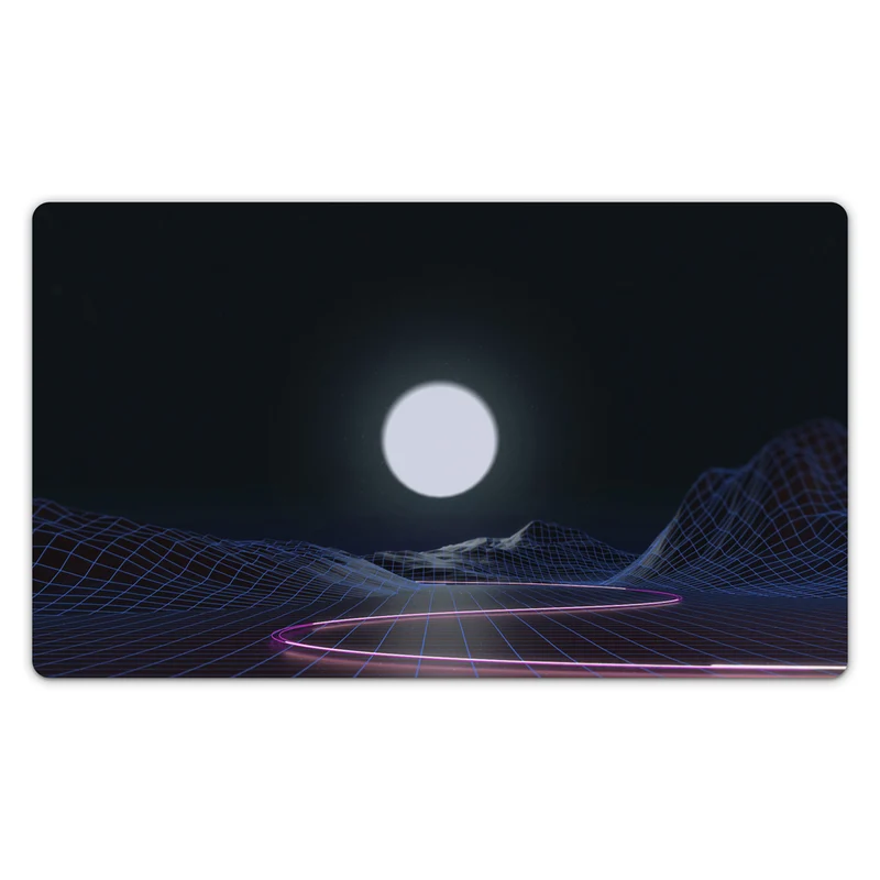Neon Moonset Playmat