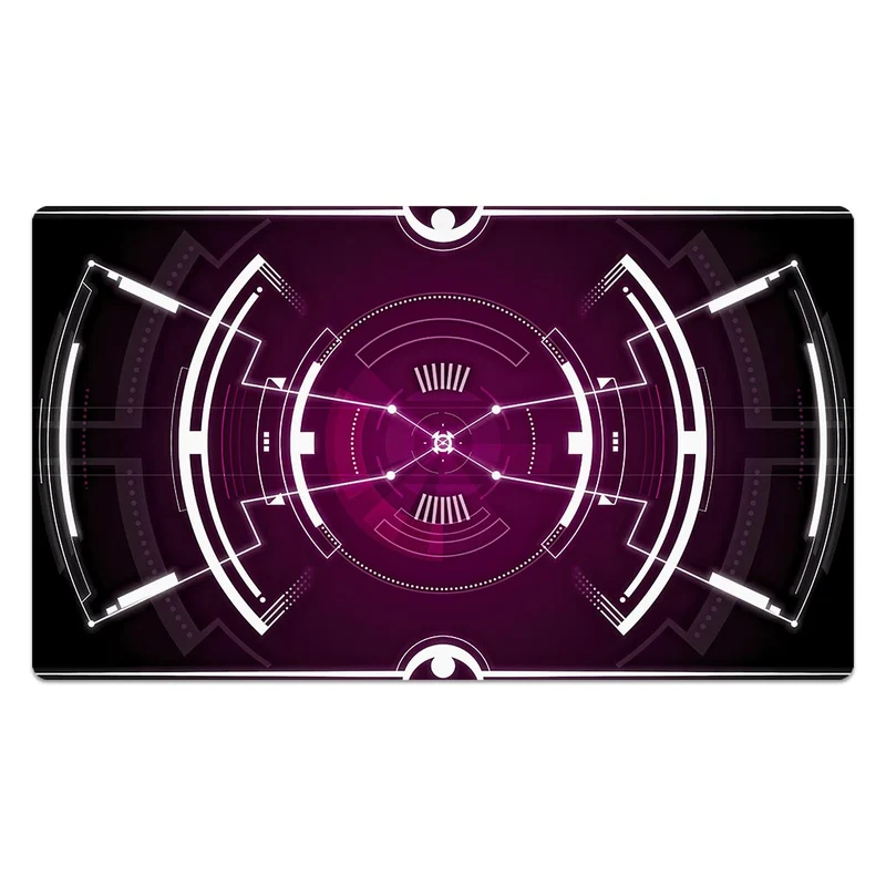 Magenta Cyberpunk Machine Mouse Pad