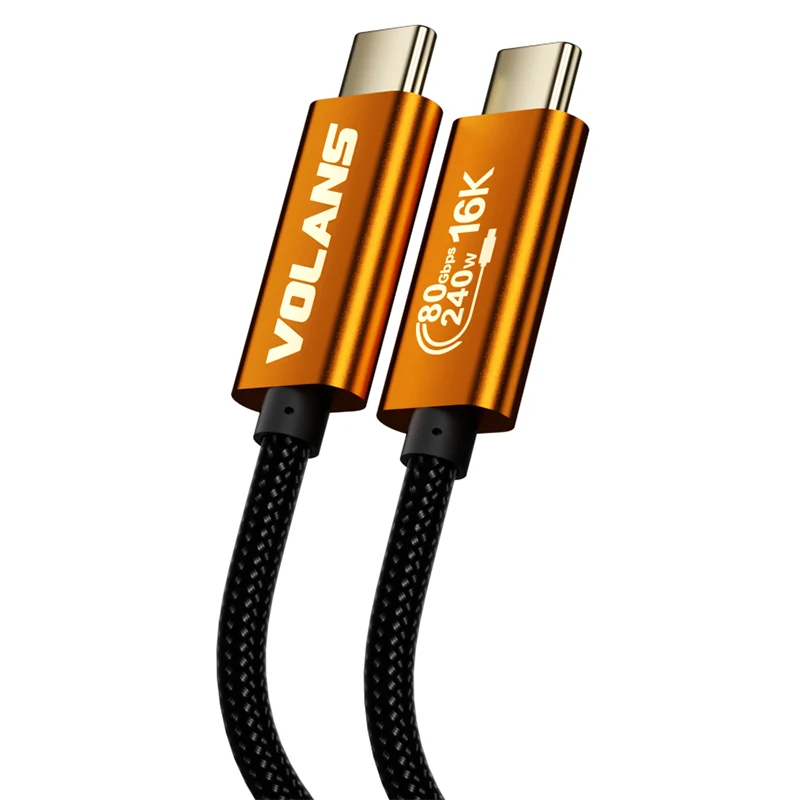 Volans Aluminium Thunderbolt 5 USB 5 Cable - 2m (VL-UT52)