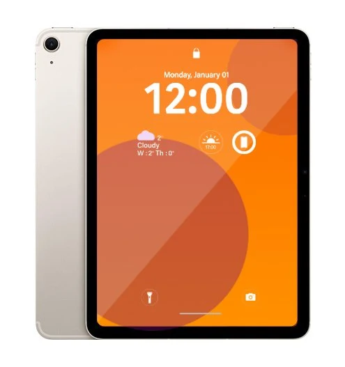 Apple iPad Air 6 (2024), 11-inch (M2) Wi-Fi 128GB - Starlight - [~Refurbished: Good condition]