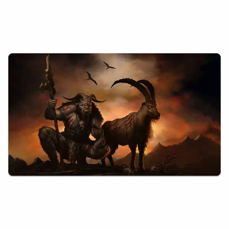 Half-beast And His Evil Goat Playmat