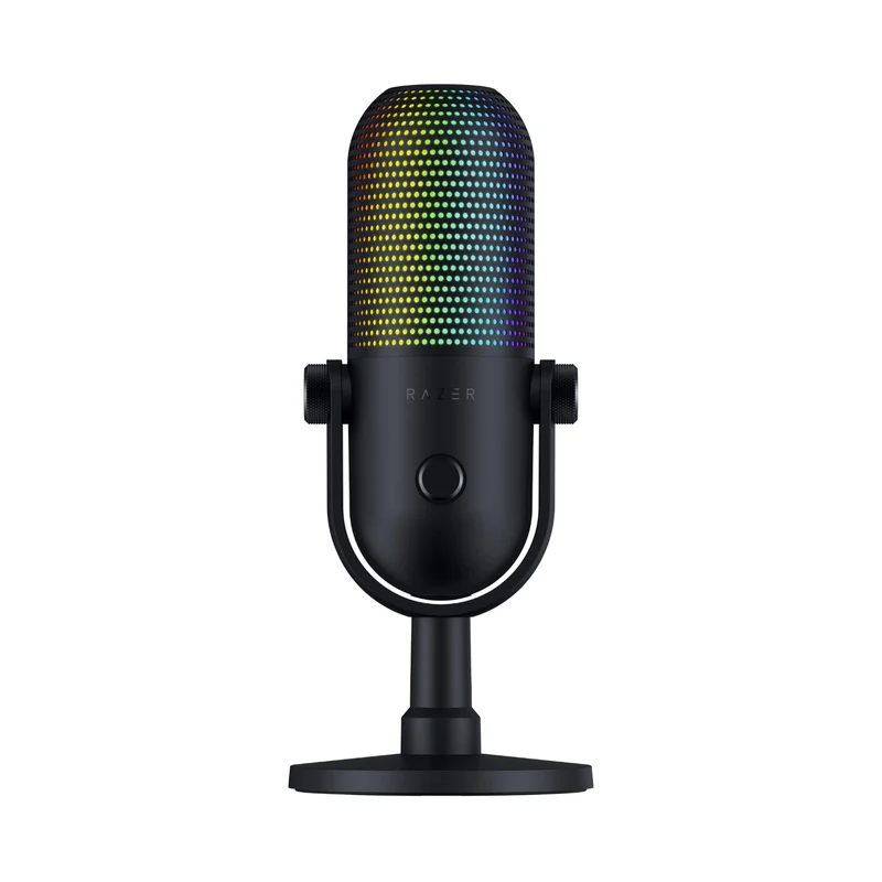 Razer Seiren V3 Chroma 32-Bit DSP RGB USB Mic (Black)