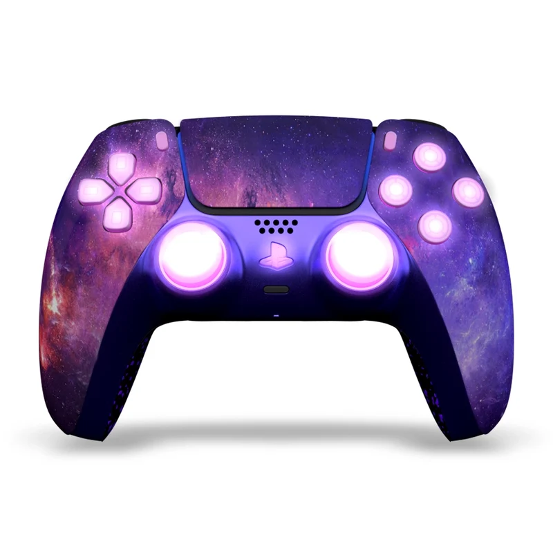 Draw My Pad PS5 Paddles Nebula Leds