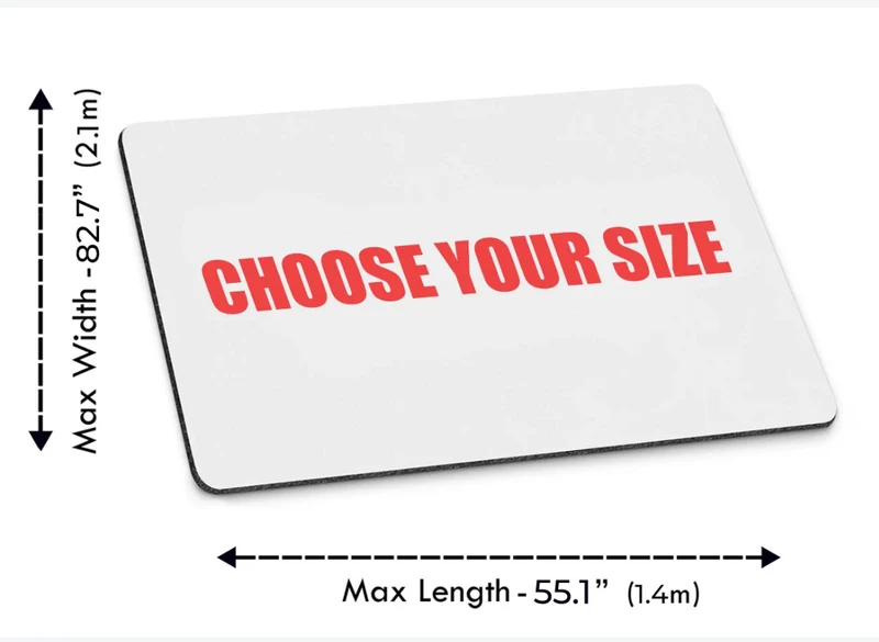 Custom Playmats 16"x 32"
