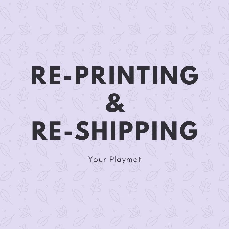 Remaking and Reprinting of playmat