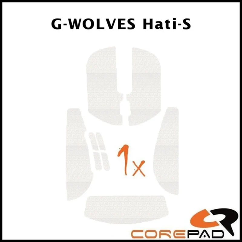 Corepad Grips G-Wolves Hati-S Mini Soft White
