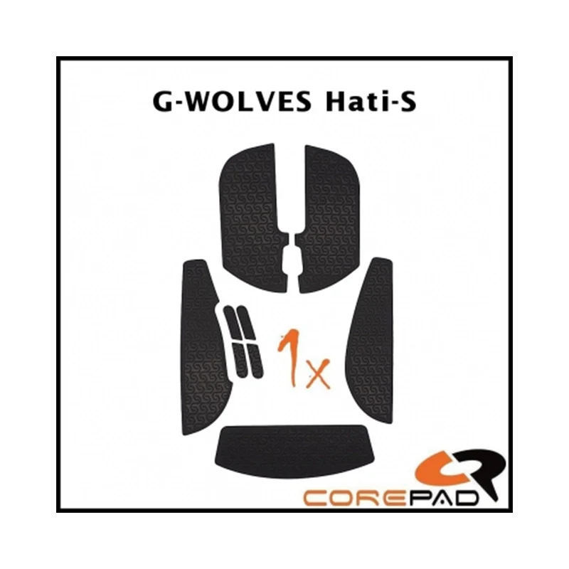 Corepad Grips G-Wolves Hati-S Mini Soft Black