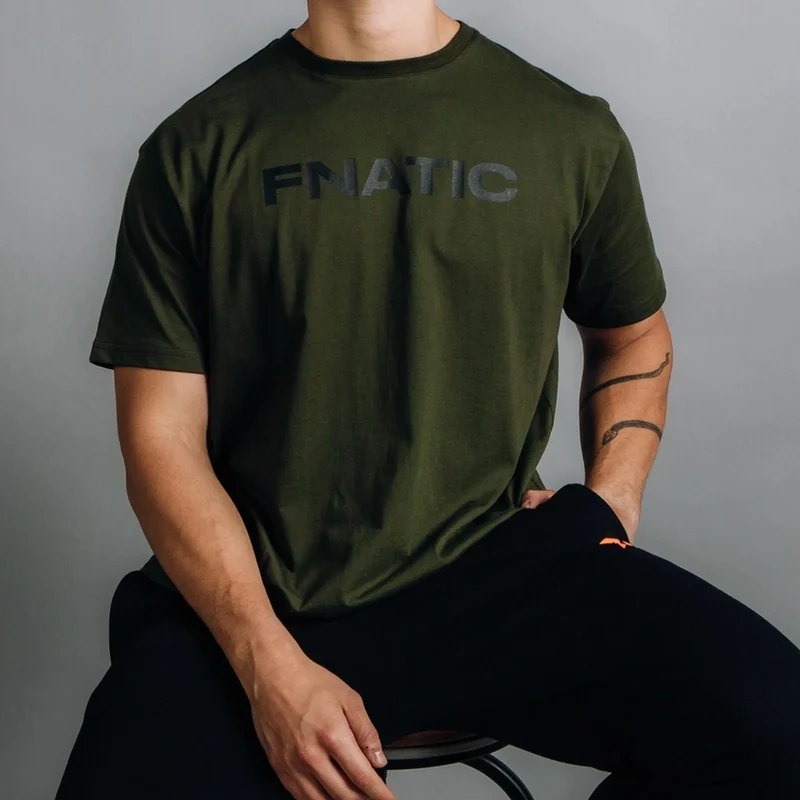 Fnatic T-Shirt Crest Tag Khaki