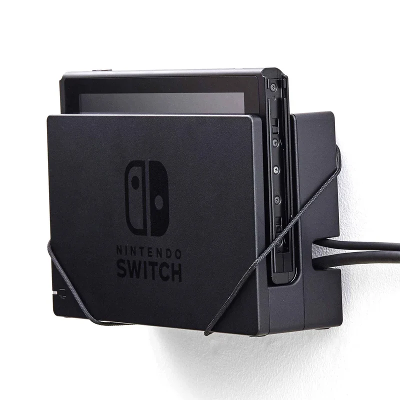 FLOATING GRIP Wall Mount Nintendo Switch Dock Black